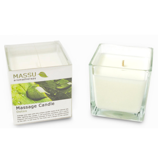 MASSU Vela de Massagem Aromaterapia Detox 200gr.