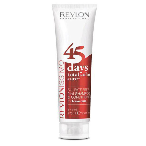 REVLON 45 DAYS Shampoo Brave Reds 275ml