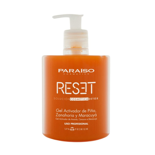 PARAÍSO RESET Gel Ativador Ananás, Cenoura e Maracujá 500ml