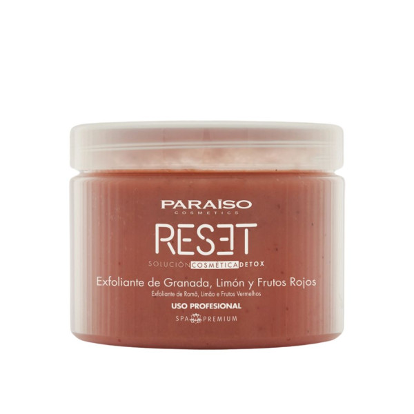 PARAÍSO RESET Exfoliante de Romã, Limão e Frutos Verm. 500ml