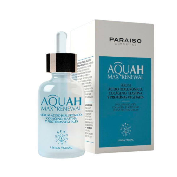 PARAISO AQUAH Sérum Ácido Hialurónico e Colagénio 30ml