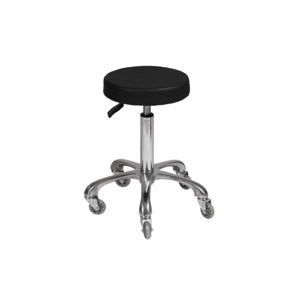 MOTION - BLACK HAIRDRESSER STOOL