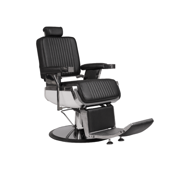 FRINGE - BLACK.BARBER CHAIR