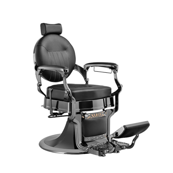 CAESAR + MERCURY - BLACK.BARBER CHAIR