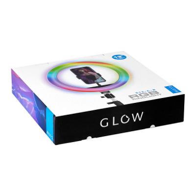 GLOW ring lamp ring RGB 13" bsc with tripod 10W