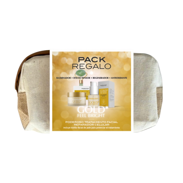 PARAÍSO Pack Creme Anti-Idade e Contorno de Olhos Ouro