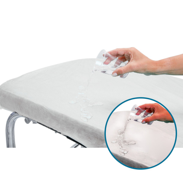 Lençol de Marquesa Ajustável Plastificado 95x220cm emb/10un