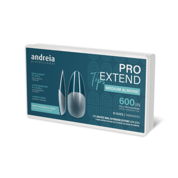 ANDREIA PRO EXTEND Tips Médias Formato Amêndoa