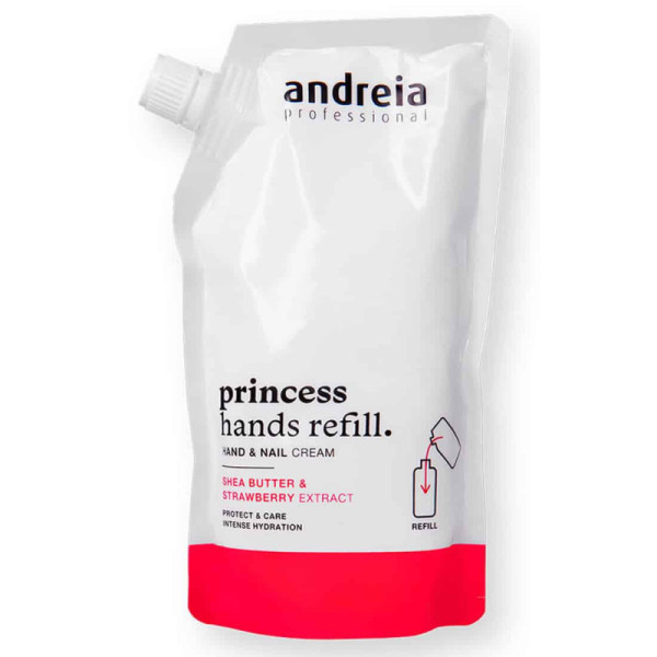 ANDREIA PRINCESS HANDS RECARGA Creme de mãos e unhas 400ml