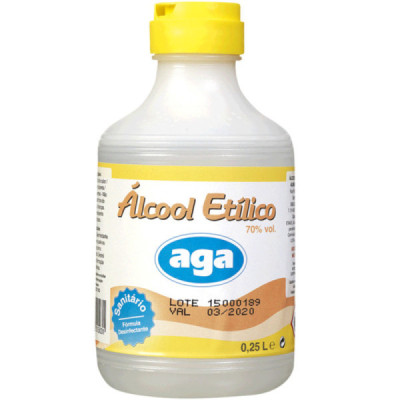 Álcool Etilico 70º 250ml