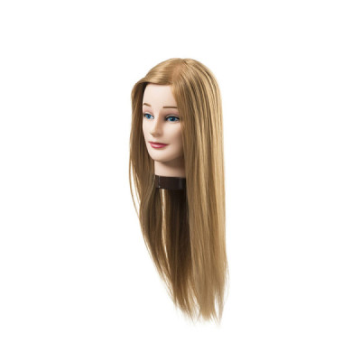 Cabeça de Manequim Cabelo Sintético Louro 45-55cm